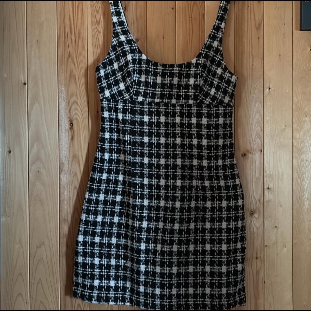 Urban Outfitters new with tags houndstooth mini dress